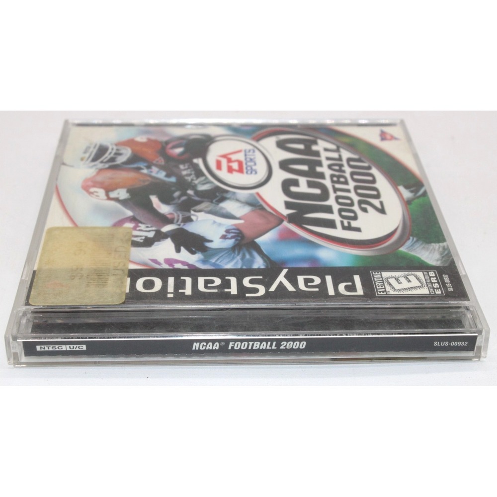 PS1 NCAA Football 2000 (PlayStation 1) CIB COMPLETE w/ Manual + Reg Card - Picture 6 of 10
